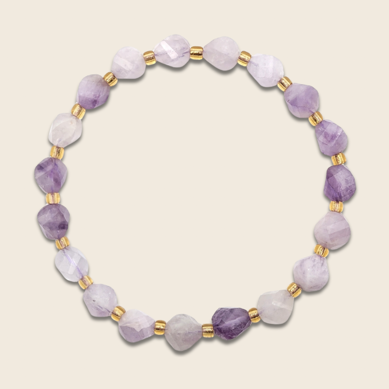 Lavender Milky Amethyst S Shape